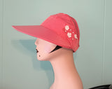 Flowers Visor Sun Hat