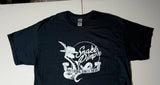 Snake Pimp'n  Black Cotton T-Shirts