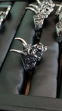 Krampus Stainless Steel Devil Ring