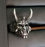 Krampus Stainless Steel Devil Ring