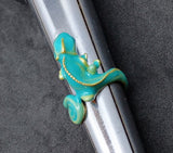 Light Green/Aqua Chameleon Ring