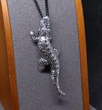 Alligator  Silver color Necklace