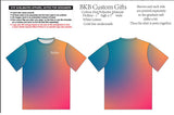 Hollins Gradient Color Short Sleeve Cotton-Feel T-Shirt