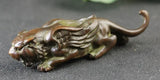 Mythical Winged Tiger Copper Figurine