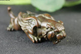 Mythical Winged Tiger Copper Figurine