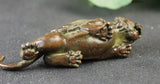 Mythical Winged Tiger Copper Figurine