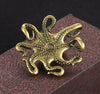 Octopus Brass Figurine