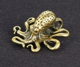 Octopus Brass Figurine