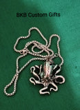 Octopus Necklace Stainless Steel