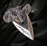 Odin's Spear Necklace Celtic Viking Stainless Steel