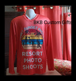 Custom All Over Print T-Shirts Long Sleeve or Short Sleeve