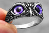 Owl Eyes Stainless Steel Rings