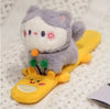 Funny Cat Small Plush Wrist Wrap