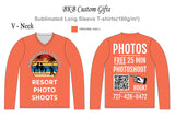 Custom All Over Print T-Shirts Long Sleeve or Short Sleeve