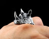 Rhinoceros Ring Unique Stainless Steel