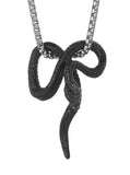 Snake figure 8 Stainless Steel Necklace