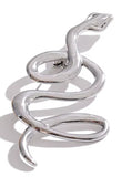 Snake Brooch Pin Stainless Steel Minimalist