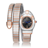 Snake Watch Wrap Bracelet Stainless Steel