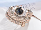 Snake Watch Wrap Bracelet Stainless Steel