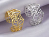 Spiderweb Stainless Steel Ring