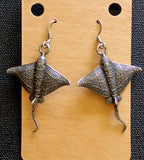 Stingray Earrings Stainless Steel