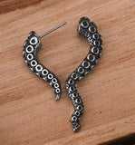 Tentacle Earrings Simple Stainless Steel