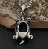 Turtle Tortoise Necklace Stainless Steel
