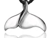 Whale Tail Necklace Stainless Steel