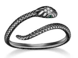 Snake Minimalist Sterling Silver Rings 3 colors