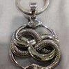 K Snake Circle Of Life Key Chain