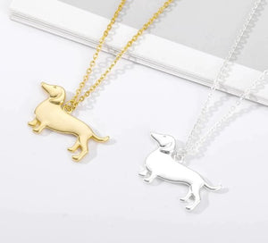 Dachshund Minimalist Necklace