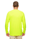 Secret Button Bird in Helping Hands Wildlife Rescue Yellow Long Sleeve T-Shirt