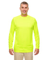 Secret Button Bird in Helping Hands Wildlife Rescue Yellow Long Sleeve T-Shirt