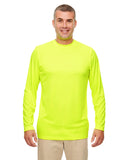 Secret Button Bird in Helping Hands Wildlife Rescue Yellow Long Sleeve T-Shirt