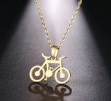 Bike feminine Necklace SS