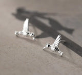 Little Bird Earrings Sterling Silver