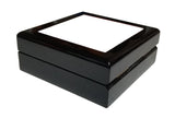 Honor Presentation Black Lacquer Tile Box