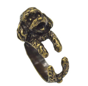 Doodle, Cockapoo, or Bishon Wrap Ring