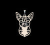 Chihuahua Face Necklace