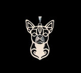 Chihuahua Face Necklace