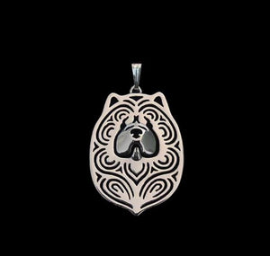 Chow Chow Face Necklace