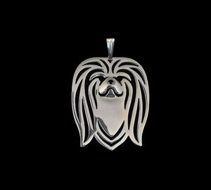 Pekingese Face Necklace