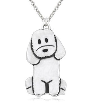 Poodle Labradoodle  Cockapoo Necklace