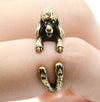 Poodle Wrap Ring