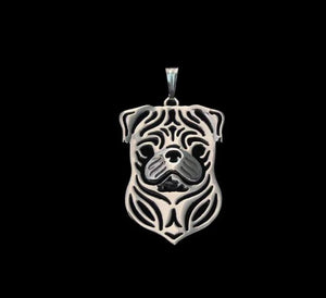 Pug Face Necklace