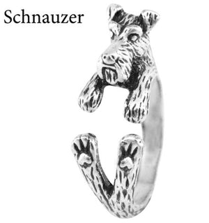 Schnauzer or Airedale Terrier Wrap Ring