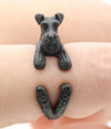Schnauzer or Airedale Terrier Wrap Ring