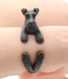 Schnauzer or Airedale Terrier Wrap Ring