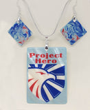 Project Hero Jewelry  Rectangle Pendant