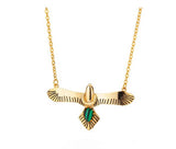 Eagle Phoenix Art Deco Necklace